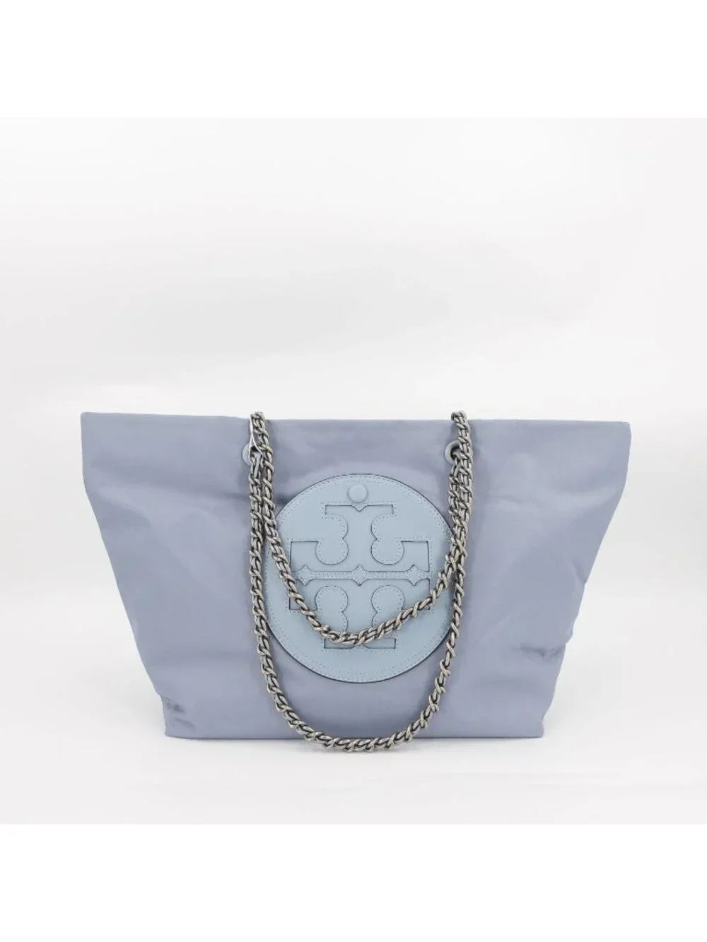 Tory Burch Women's Ella Chain Tote Bag Blue OS